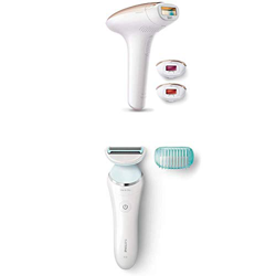 Philips Lumea Advanced SC1999/00 - Sistema IPL por luz pulsada para Cuerpo, con Sensor de Piel + Afeitadora Femenina con una Cuchilla precio