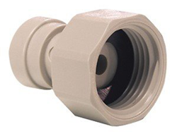 John Guest - Conector para filtro de agua osmosis inversa (conexión rápida, rosca interior de 3/4", para frigoríficos automáticos de venta) características
