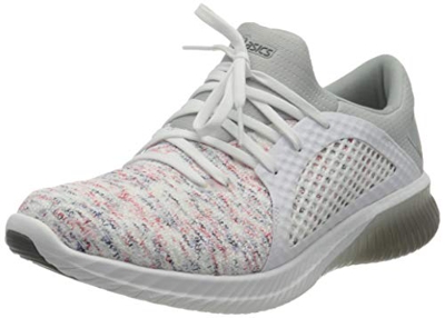 ASICS (Run) (F) Gel-KENUN Knit, Zapatillas de Running Hombre, Weiß Grau Clair, 42.5 EU