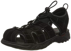 Dockers by Gerli 36li019-207120, Sandalias de Talón Abierto Hombre, Negro (Schwarz/Grau 120), 45 EU en oferta