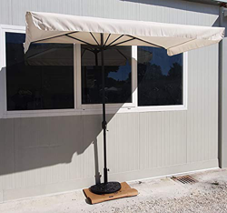 PAPILLON 8091042 Sombrilla Jardin A Pared 230 x 130 x 254 (Alt.) cm. Color Beige características