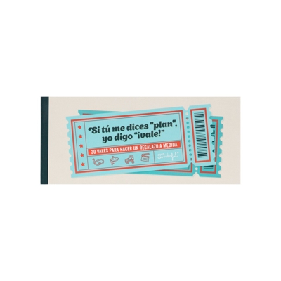 Mr.Wonderful - Talonario Mr. Wonderful De 20 "Vales Por...": Si Tú Me Dices "plan", Yo Digo "¡vale!"