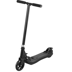 Riding' times Patinete eléctrico para niños y jóvenes, Entre 5 y 12 años, 4-6 km/h, 5 Pulgadas Llanta, Plegable ( Negro ) en oferta