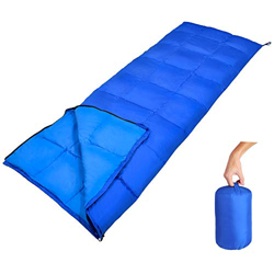GEERTOP Saco de Dormir Ligero y cómodo de plumón de 10 C/50 F con Bolsa de Material portátil para Aislamiento Interior y Exterior, Senderismo, Mochila precio
