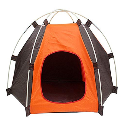 NINIWA Tienda de campaña plegable para mascotas, portátil, impermeable, para acampar para mascotas, refugio para interiores y exteriores, para mascota
