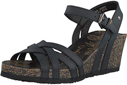Panama Jack Vera Basics, Sandalia con Pulsera Mujer, Negro (Negro B1), 39 EU precio