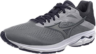 Mizuno Wave Rider 23, Zapatillas de Running Hombre, Gris (Gray/Met Shadow/Pscope 61), 44.5 EU