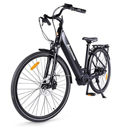 Accolmile Bicicleta Eléctrica 28” 700C, Ebike de Ciudad con 36V 250W Motor de Media Torsión BAFANG M200, City Bicicleta de Paseo Pedelec, Adultos Unis características