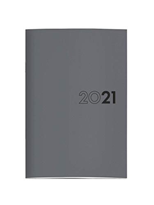 Finocam - Planificador Agenda 2021 Mes vista Gris Internacional
