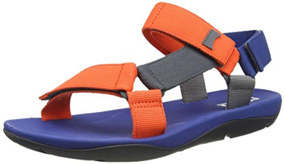 Camper Match, Sandalias con Punta Abierta Hombre, Multicolor (Multi/Assorted 999), 41 EU