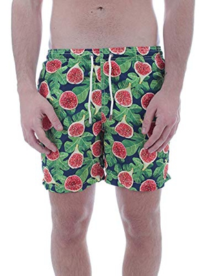 MC2 Saint Barth Lighting Boxer da Mare da uomo figue Fruit, Ultralight Swim Short FIFR61