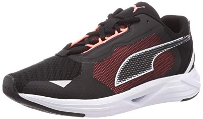 PUMA Minima Wn's, Zapatillas para Correr de Carretera Mujer, Negro Black White/Nrgy Peach, 38 EU