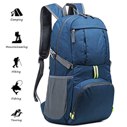 Netspower Mochila de Senderismo, Ligero Mochila de Viaje Plegable Mochila de Trekking Mochila Impermeable para Ciclismo Viajes Escalada Deporte al Air en oferta