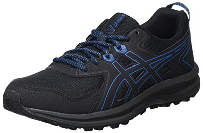 ASICS Trail Scout, Zapatillas para Correr Hombre, Black Reborn Blue, 41.5 EU