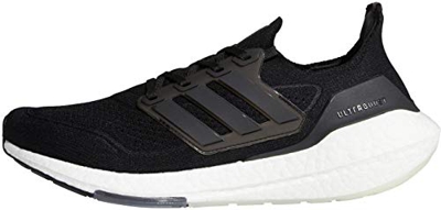 adidas Ultraboost 21, Zapatillas para Correr Hombre, Core Black/Core Black/Grey Four, 42 2/3 EU