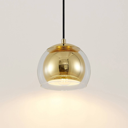 Lindby Daymien lámpara colgante, 1 luz, latón características