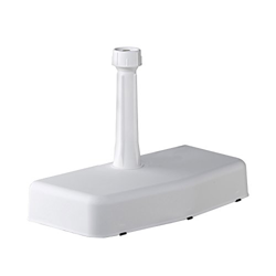 Unbekannt sombrilla (Soporte Blanco 20 kg semicircular Ø18 – 38 mm Soporte características