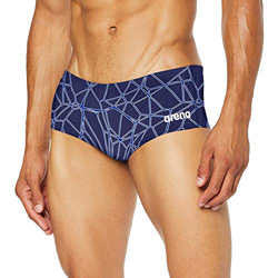ARENA Men Low Waist Swim Shorts Carbonics Pro Bañador, Hombre, Navy-Neon Blue, 32 precio