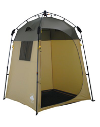 Lumaland Outdoor Pop Up Tienda de campaña Ducha Aseo Privacidad Camping 155x155x220 marrón precio