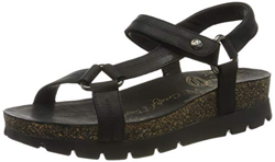 Panama Jack Sandra Basics, Sandalia con Pulsera Mujer, Negro (Negro B3), 38 EU características