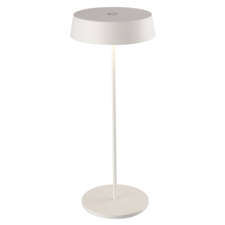 Lucande Tibia lámpara de mesa LED, USB, blanco precio