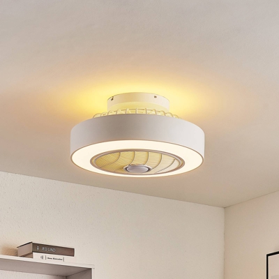 Lindby Mlijanka ventilador de techo LED