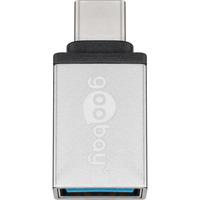 56620 cable gender changer USB C USB A Plata, Adaptador en oferta