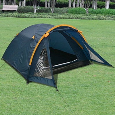 Tidyard Tienda de campaña instantánea para 3 Personas Azul Portatil Pop Up Tienda de Playa para Protección Solar Impermeable Anti UV