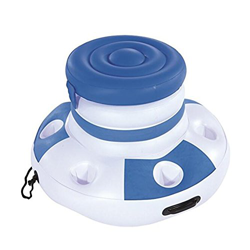 Refrigerador de bebidas inflables para el salón, piscina de agua, bebidas flotantes de mega hielo, cerveza, enfriador de verano, piscina flotante, azu características