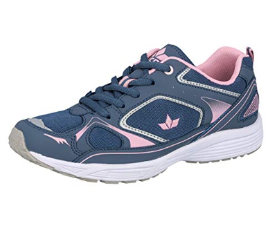Lico Silas, Zapatillas para Correr Mujer, Gris/Rosa, 38 EU