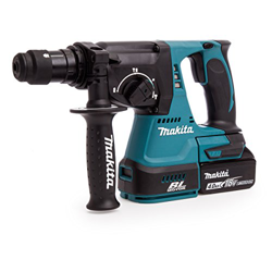 Makita DHR243RMJ - Martillo perforador (incluye 2 baterías y cargador, 18 V, 4,0 Ah) precio