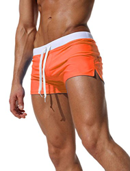 Ateid Bañador de Natación Boxer para Hombre Naranja M en oferta