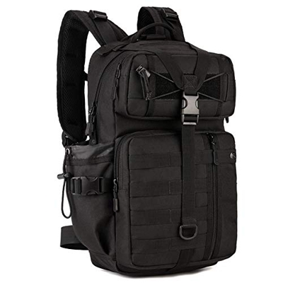 Huntvp 30L Táctical Backpack Mochila de Asalto Mochila de Marcha Molle Militar Gran Bolsa de Hombro Impermeable para Las Actividades Aire Libre Sender