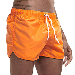 JURTEE Hombre Pantalones Cortos de Playa Secado Rápido Bañador Estampado Beach Shorts Sólido de Color Surf Cintura Elástica Deportivos Corriendo Traje precio