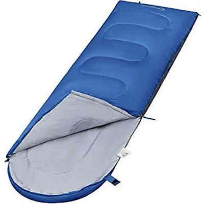 KingCamp Saco de Dormir Ultraligero de Momia Grande Individual para Niños Camping Montaña Portátil Bolsa de Compresión Verano 165 x 70cm