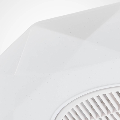 Lindby Koray ventilador de techo LED, blanco