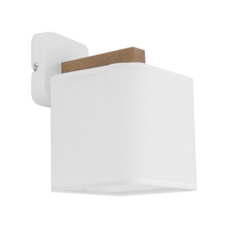 Lámpara de pared Tora, 1 luz, blanca características