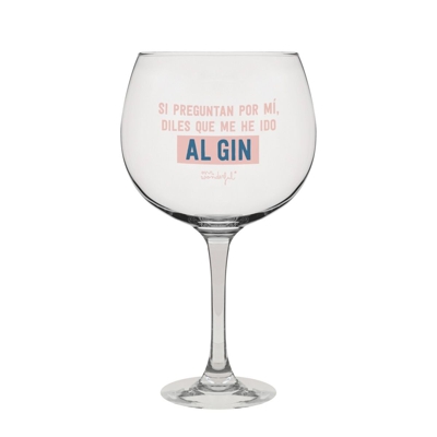 Mr.Wonderful - Copa De Balón Mr Wonderful: Si Preguntan Por Mí, Díles Que Me He Ido Al Gin.