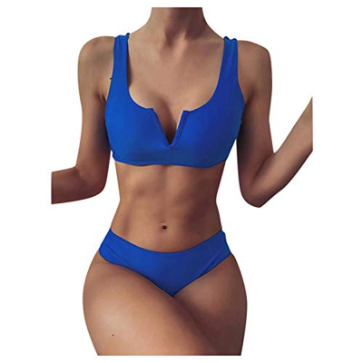 TWIOIOVE Conjunto Bikini Mujer Push up Sexy Two Piece Bikini Traje de Baño Mujer Sexy Bañadores Bikinis Brasileños