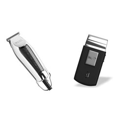 Wahl Detailer Afro Cortapelos, Negro + 3615-0471-Mobile Shaver, Kit para el corte de pelo 1 unidad, batería, a red;indicadores led;pantalla lcd multif en oferta