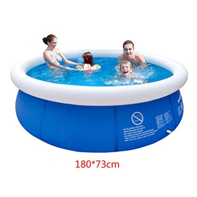 WE-WHLL Piscina Inflable Adultos niños Familia tamaño Completo Piscina de Ocio-A