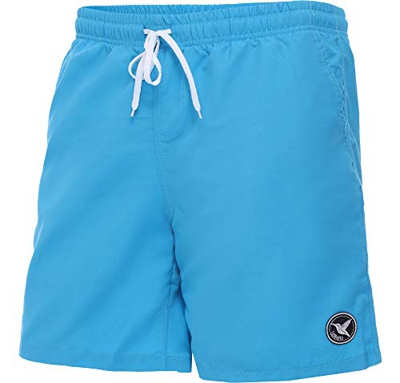 Ladeheid Bañador de Natación Short Baño Hombre LA40-129 (Azul Claro, 5X-Large)