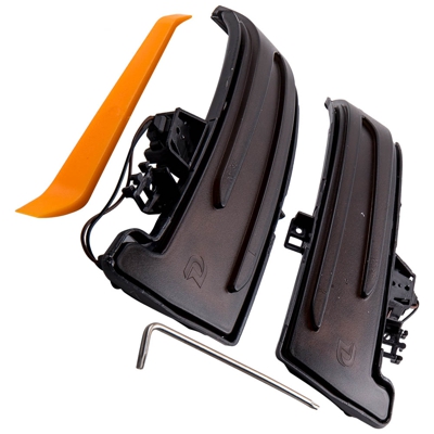 2x espejo dinámico señal de giro exterior LED para Mercedes W204 W212 W221 W246