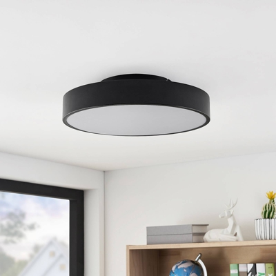 Lindby Milada plafón LED, negro
