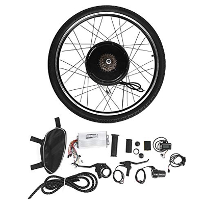 Dioche - Kit de conversión de bicicleta eléctrica para kit de conversión de motor de rueda delantera de bicicleta eléctrica, 48 V, 1000 W