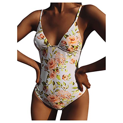 YANFANG Conjunto de Bikini de Encaje sólido para Mujer Push up Ropa de Playa Traje de baño Acolchado,Bikini de Moda de Verano Push Up Traje de baño Ac