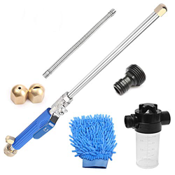 BAtech Hydro Jet Washer Kit de manguera extensible de alta presión de agua para el hogar jardín Jet Car Washer Spray Limpieza de Ventanas Azul precio