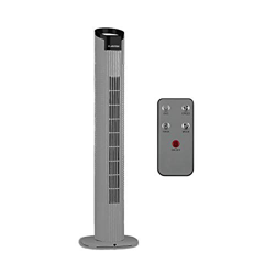 Klarstein Mana Peak - Ventilador de torre, 3 velocidades, 3 modos ventilación, Oscilación conmutable 80°, Caudal 442,8 m³/h, Potencia 50 W, Temporizad características