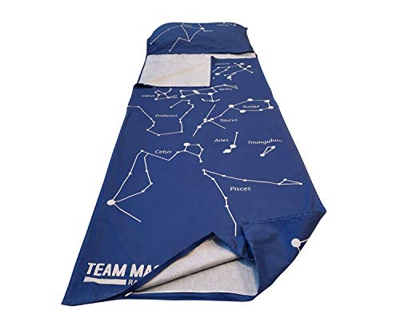 TEAM MAGNUS Saco de Dormir Tundra Wolf para niños (Saco sábana)