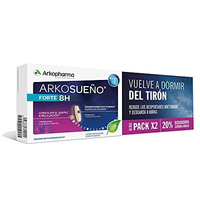 Arkosueño Forte 8H 30 Comprimidos Bicapa Arkopharma DUPLO